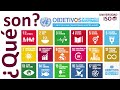 QUE SON los17 OBJETIVOS DE DESARROLLO SOSTENIBLE what are the 17 sustainable development goals