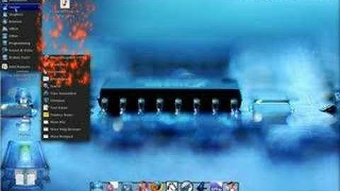 My Ubuntu Beryl desktop