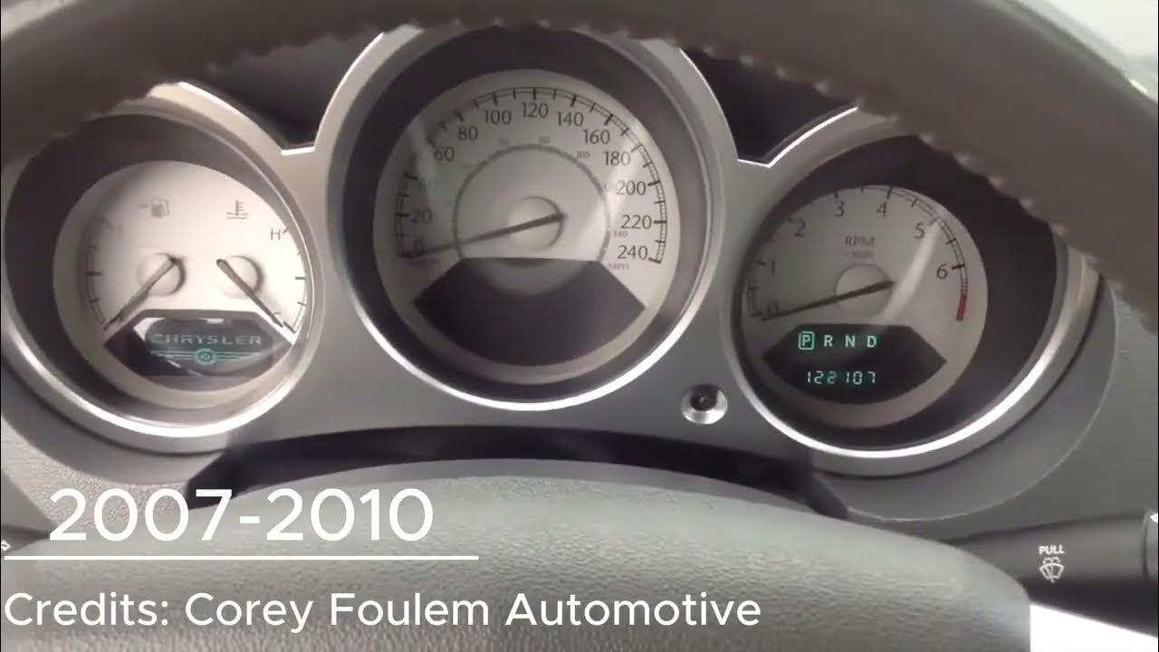 Evolution of Chrysler Sebring Startup Chimes - YouTube