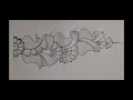 Mehandi design for hands|| pencil shading mehandi|| Black pen for border||