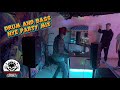Kamatix Drum and Bass set at homemade studios NYE party