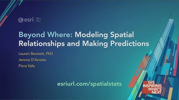 Beyond Where: Modeling Spatial Relationships and Making Predictions