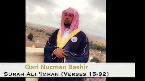 الحزب السادس سورة آل عمران بصوت القارئ نعمان بشير #numcaambashiir