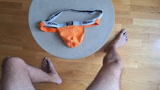 Orange Jockstrap Review | Bold & Sporty Look