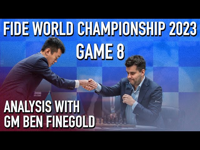 2023 World Chess Championship Recap - Game 8 