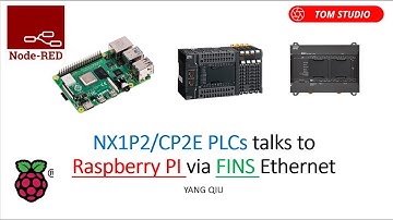NX1P2/CP2E PLCs talk to Raspberry PI  Node-Red via FINS Ethernet Part1 ( CP2E)