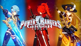 [Genshin Impact] Power Rangers Dino Thuner Opening | GGCH | Hồng Quân