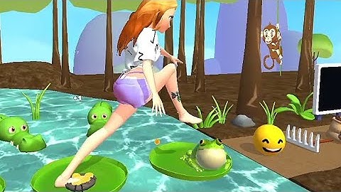 Tippy Toe 3D - Fun Game - Best Android/iOS Gameplay Tippy Toe Level 205