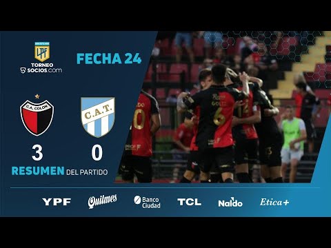 #TorneoSocios | Fecha 24 | resumen de Colón - Atlético Tucumán