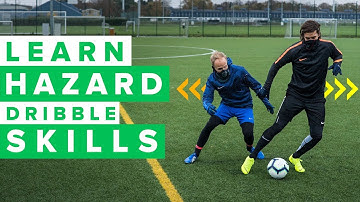 LEARN SICK HAZARD FOOTBALL SKILLS pt. 2 | How to play like Hazard