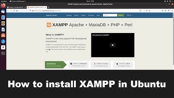 How to install XAMPP in Ubuntu (Linux)