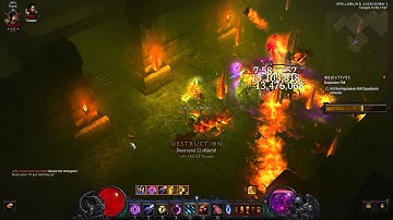 Diablo 3 [PC] [HD] Wizard Apocalypse Firebird DOT Build pawnage
