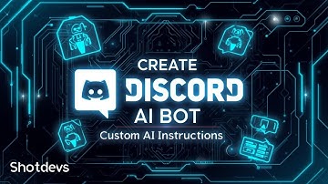 How to create a discord custom ai instructions bot for free host
