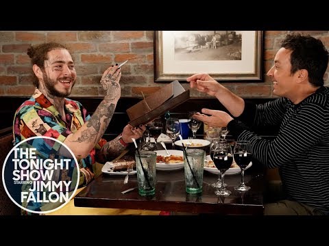 Post Malone Takes Jimmy Fallon to Olive Garden