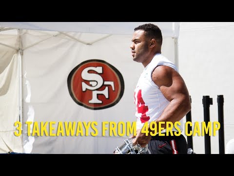 3 takeaways from 49ers' Saturday training camp