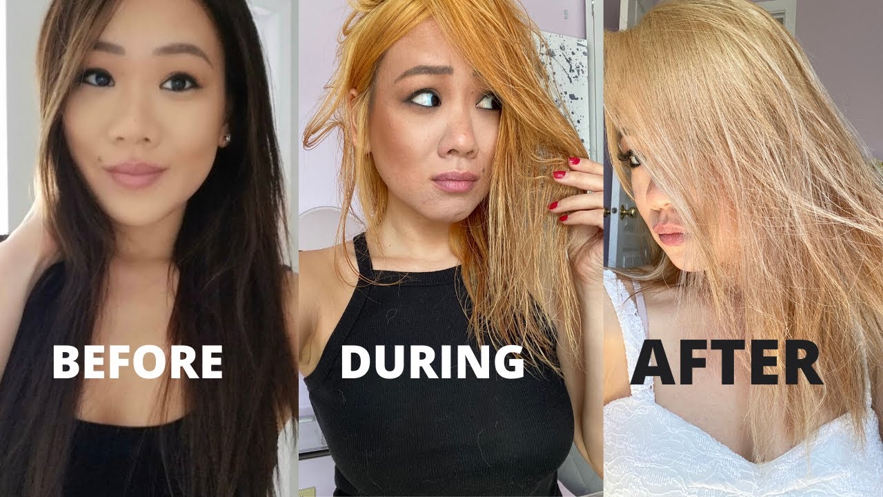 Step-by-Step Guide to Bleaching and Dyeing Your Hair Blue - wide 11