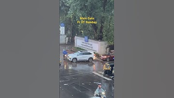 Main Gate Ft IIT Bombay | Campus | #iit #iitbombay #motivation #mumbai