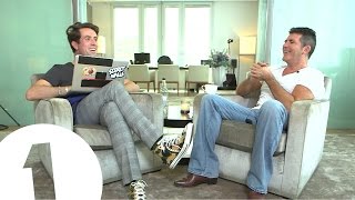 Simon Cowell talks to Nick Grimshaw