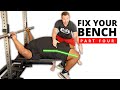Bench Press Hip Mobility Fix!