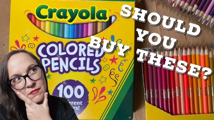 CRAYOLA 50 COLORED PENCILS 50 KREDKI OŁÓWKOWE 