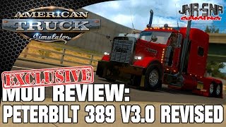 ATS MODS | Peterbilt 389 v3.0 Revised | AMERICAN TRUCK SIMULATOR MOD REVIEW | ATS MOD REVIEW