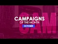 Campaigns of the month  october 2018