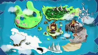 【Animation】RPG Heroine Who Looks Giant On The Overworld But Actually Is That Big: WORLD MAP?