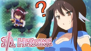 【Animation】RPG Heroine Who Looks Giant On The Overworld But Actually Is That Big: WORLD MAP?