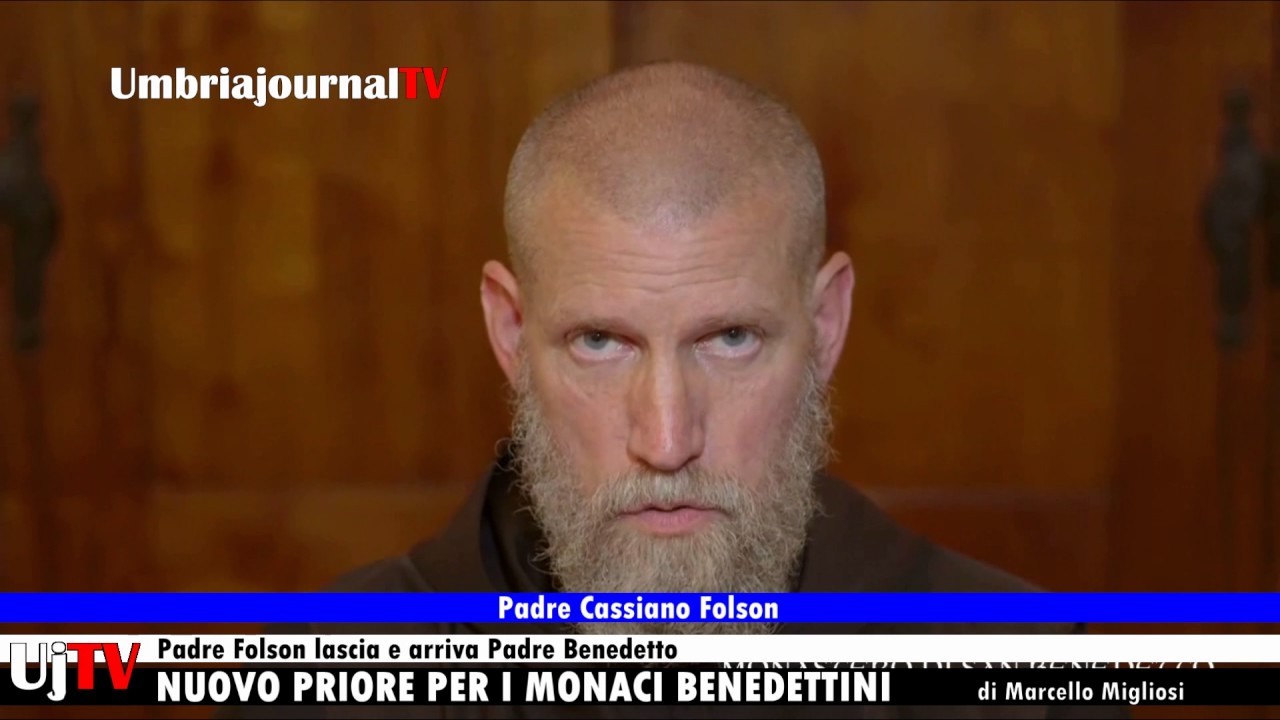 I Monaci di Norcia hanno un nuovo Priore, è Padre Benedetto  Videosaluto di Padre Folson