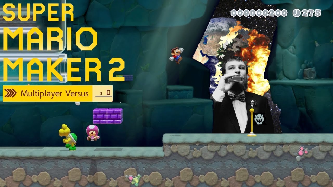 SMM2 Multiplayer Versus 1