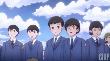 Happy Place - Everyday School Life - Ghibli Anime Style video - Ai Pika Labs