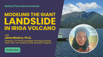 Modeling the giant landslide in Iriga Volcano