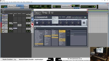 Battery 4 Kit then Massive Growl Basses #music  (Part 4)