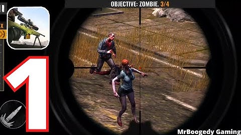 Sniper Zombies: Offline Games  Gameplay Walkthrough-1 (Android,iOS)