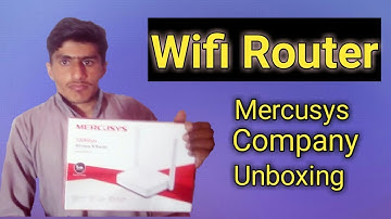 MERCUSYS 300Mbps | Wireless (N) Router 5dbi antennas | model:MW305R unboxing review 2020