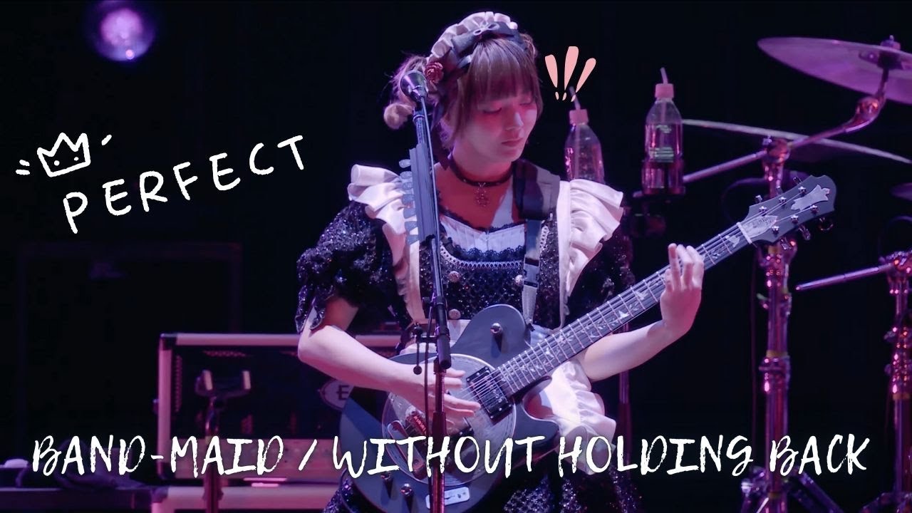 Band-Maid / Without Holding Back (Official Live Video) 🌸Reaction🌸