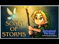 Ocarina of Time (The Legend of Zelda) - Song of Storms | New Instrumental Remix