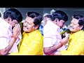 Rajkiran       vadivelu cried after seeing rajkiran at kalaingar 100