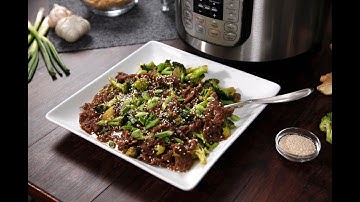 Instant Pot Better Than Takeout Beef and Broccoli