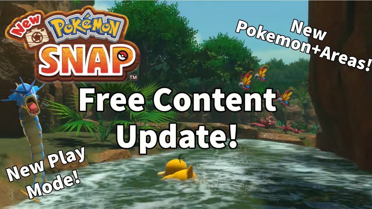 New Pokémon Snap Update Footage and Trailer Analysis
