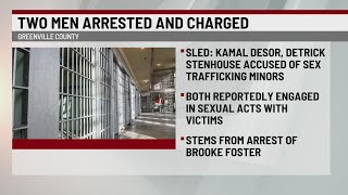 Two men charged with human trafficking in Greenville County
