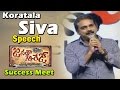 Koratala Siva, Dil Raju, Producer Speeches @ Janatha Garage Success Meet