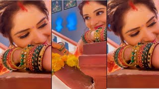 Aarti Singh's first Romantic moments with husband Deepak Chauhan!Aarti Singh honeymoon video