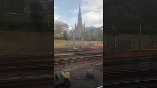 SCOTRAIL.43183@385027 AT EDINBURGH .4 3 26.NEIL HAYTOON RAILWAY MEMORIES. #train.#railway