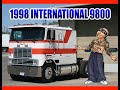 1998 International 9800 Cabover - Troke chato International -