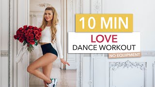 10 MIN LOVE DANCE WORKOUT  burn calories to Oldies Love Songs / Pamela Reif I No Equipment