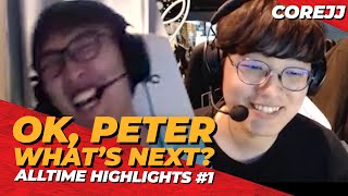 CoreJJ - Ok, Peter. What&#39;s Next? | Alltime Streaming Highlights #1 | League of Legends