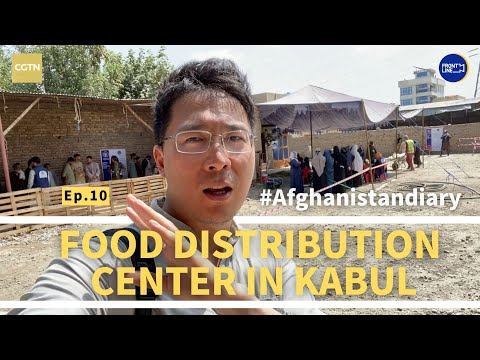 Afghanistan diary: food distribution center in kabul