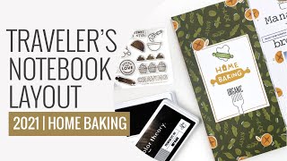 Traveler’s Notebook Layout 2021 | Paper Person Shop (Made From Scratch) Kit