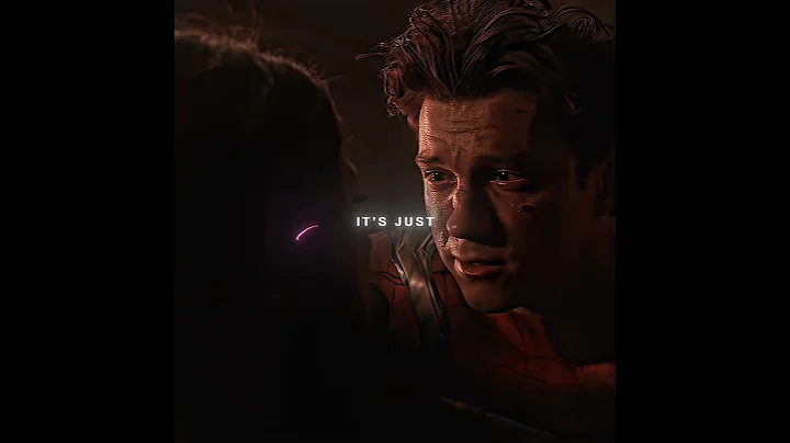 it's just you and me | Spiderman no way home edit | Peter parker Edit | Interlinked ambient (Slowed)
